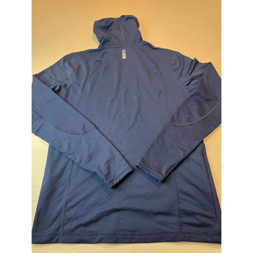 Under Armour ColdGear Run Hoodie Mens Medium Navy Mask Balaclava 7F9Z6XLM01058 - Picture 8 of 9